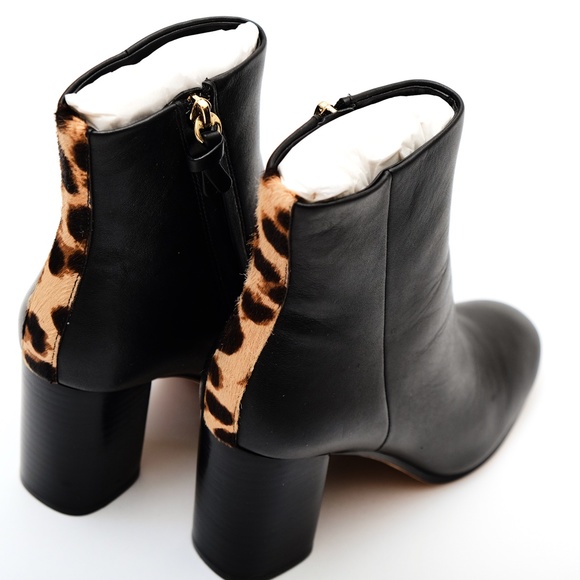 NWT, DVF Animal print & Leather boot - Picture 2 of 8
